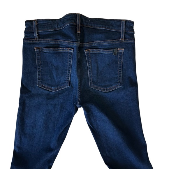 Joes Jeans The Skinny Mid Rise Dark Wash Stretch Denim Yasmin Sz 28 Minimalist - Picture 8 of 12
